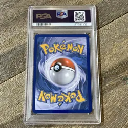 2013 Pokemon B&W Legendary Treasures Emolga Radiant Collection #RC23 PSA 7 - Image 2