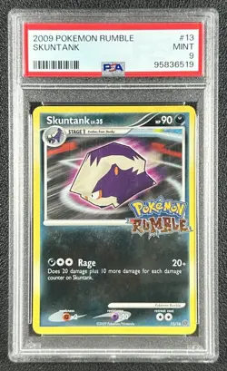 SKUNTANK PSA 9 2009 POKEMON RUMBLE #13/16 MINT 6519 - Image 1