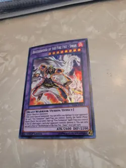 Yugioh! Brotherhood of the Fire Fist - Swan - FIGA-EN015 - 1996 1st Ed - NM - Image 2