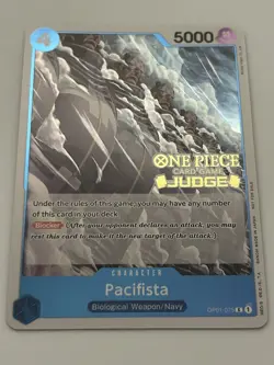 Pacifista (Judge Pack Vol. 3) OP01-075 One Piece Promotion Cards Foil - Image 1