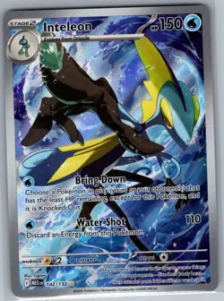 Inteleon 142/132 ME01: Mega Evolution - Pokemon Card - NM - Image 1