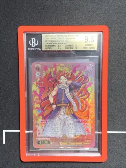 Weiss Schwarz Fairy Tail 100 Years Quest Natsu FT/S120-058SSP SSP Foil BGS 9.5 - Image 1