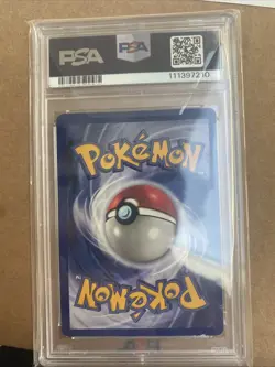 1999 Pokemon Fossil 1st Edition Gengar Rare Holo #5/62 PSA 7 - Image 2