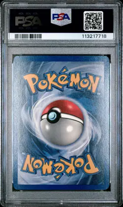 1999 POKEMON FOSSIL #5 GENGAR-HOLO PSA 7 - Image 2