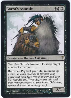 Garza's Assassin Coldsnap Rare - MTG Magic the Gathering Card - Image 1