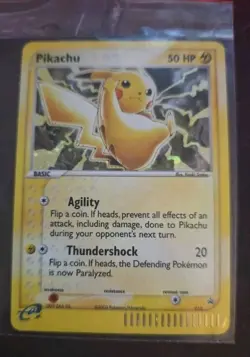 Pikachu - 012 Promo (EX Series Collector's Tin) 012 E-Reader Card (E-Series) - Image 1