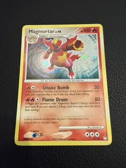 Magmortar - 12/123 - Pokemon Mysterious Treasures Holo Card NM/LP - Image 1