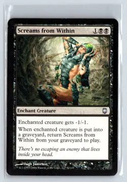Screams from Within Darksteel Uncommon - MTG Magic the Gathering Card - Image 1
