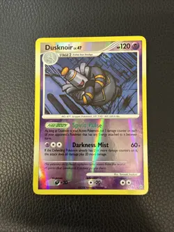 Dusknoir 17/100 Reverse Holo Stormfront Pokemon Card LP/NM - Image 1