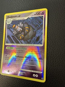 Dusknoir 17/100 Reverse Holo Stormfront Pokemon Card LP/NM - Image 2