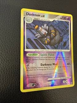 Dusknoir 17/100 Reverse Holo Stormfront Pokemon Card LP/NM - Image 3