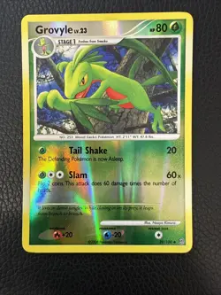 Pokemon Card Grovyle Reverse Holo 39/100 Stormfront LP - Image 1