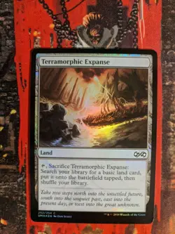 MTG Card: (1x) Terramorphic Expanse (Ultimate Masters) FOIL - Image 1