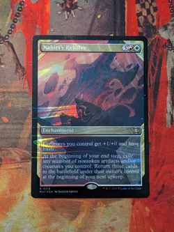 MTG Card: Nahiri's Resolve (March Machine: Aftermath) HALO FOIL - Image 1
