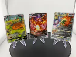 Charizard UPC Ultra Premium Collection 3 Promo Cards Sword and Shield - SET - Image 1