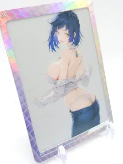 Dimensional Roaming - Anime Waifu ER Card - Yelan - NUMBERED 28/40 - Image 1