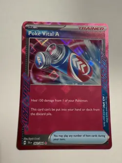 NM Poke Vital A 062/064 Ace Spec Shrouded Fable Pokemon card English - Image 1