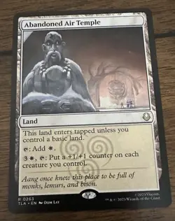 MTG - Abandoned Air Temple - Avatar: The Last Airbender - NM - Image 1