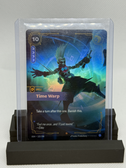 Time Warp [OGN - 122/298] - NM [Foil] TCG Riftbound - Image 1