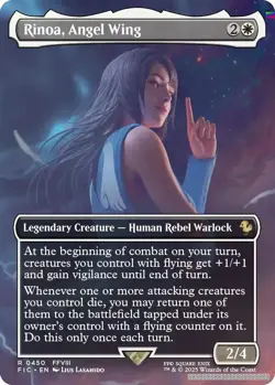 Rinoa, Angel Wing (Borderless) [FIC - 450] - NM [Foil] TCG MTG - Image 1