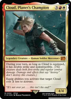 Cloud, Planet's Champion [FIN - 552] - NM [Foil] TCG MTG - Image 1