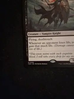 Magic The Gathering - Foundations #0058 Bloodthirsty Conqueror - Image 3