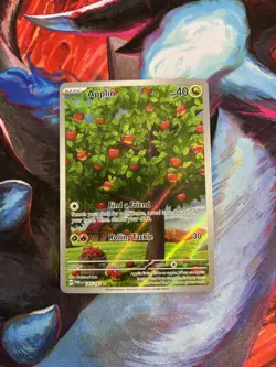 Pokemon Applin 185/167 Illustration SV6 Twilight Masquerade Rare Near mint - Image 1