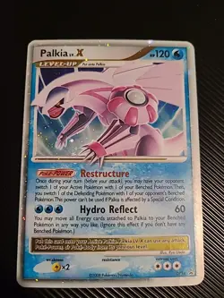 Palkia LV.X - DP18 - Pokemon Diamond & Pearl Promo Ultra Rare Card LP/ Creased - Image 1