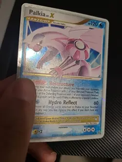 Palkia LV.X - DP18 - Pokemon Diamond & Pearl Promo Ultra Rare Card LP/ Creased - Image 3
