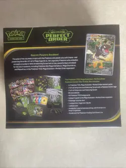 Pokemon TCG Perfect Order Pokemon Center Exclusive Elite Trainer Box ETB IN HAND - Image 2