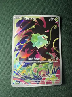 Bulbasaur 133/132 Full Art NM/M Mega Evolution Pokemon Card - Image 1