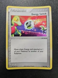 Pokemon FireRed LeafGreen Energy Switch Reverse Holo 90/112 NEAR MINT - Image 1
