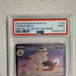 Pokemon Charizard ex 199/165 Special Illustration Rare 2023 PSA 9 - Image 3