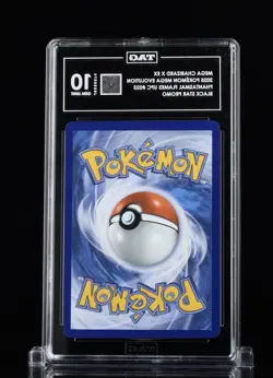 Pokemon Mega Charizard X EX 023 Me: Mega Evolution Promo Holo TAG 10 2025 #05 - Image 2