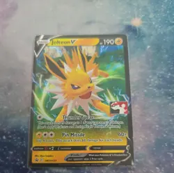 Jolteon v Prize Pack Series One SWSH151 Promo Pokemon TCG - Image 1