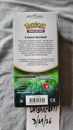 Pokemon TCG: Knock Out Collection Tyranitar (2017) - Image 3