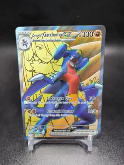 Cynthia's Garchomp ex 204 - Scarlet & Violet Black Star Promo - Pokemon TCG NM - Image 1