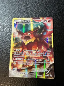Pokemon Volcanion Full Art Holo Promo (XY185) Mythical Collection 2017 LP/MP * - Image 1