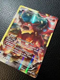 Pokemon Volcanion Full Art Holo Promo (XY185) Mythical Collection 2017 LP/MP * - Image 2
