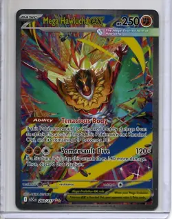 Mega Hawlucha EX Full Art Holo 283/217 Me: Ascended Heroes Pokemon TCG SIR - Image 1
