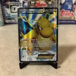 Pokemon Dragonite EX Full Art Holo Ultra Rare 108/111 XY Furious Fists 180 - Image 1