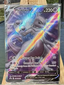 Pokemon Mewtwo v SWSH Black Star Promos Holo Card SWSH229 Sealed - Image 1
