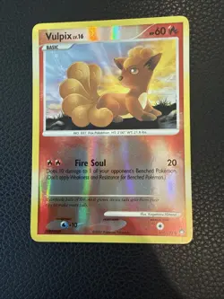 Vulpix 107/123 Reverse Holo - Mysterious Treasures (2007) Vintage Pokemon NM/LP - Image 1