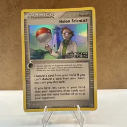 Holon Scientist #97/113 - Pokemon TCG - EX Delta Species - Reverse Holo Stamp NM - Image 1