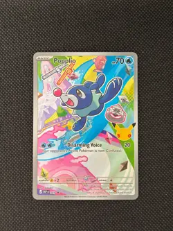 POKEMON - POPPLIO MEP 045 - PROMO - FIRST PARTNER ILLUSTRATION - Image 1