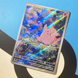 ENGLISH Pokemon TCG Perfect Order Clefairy illustration Rare 094/088 IN HAND - Image 1