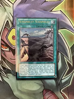 LTGY-EN061 Scramble!! Scramble!! Ultimate Rare Edition NM Yugioh Card - Image 1