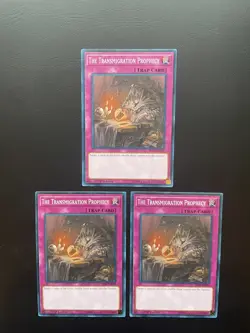 Yugioh The Transmigration Prophecy SDSB-EN035 Common 1st Edition MP/HP X3 - Image 1