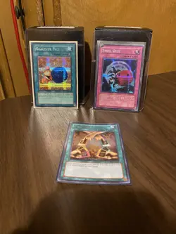 Yu-Gi-Oh Graceful Dice EDS-002 Prismatic Secret Rare + Skull Dice NM-LP & Bonus! - Image 1