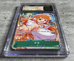 One Piece TCG JPN Nami CGC 10 Pristine, Promo P-102, 2025 (1) - Image 3